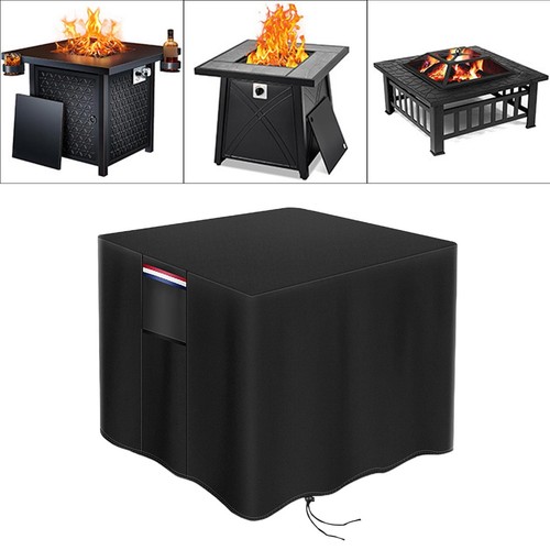 Waterproof fire pit - pit, cover