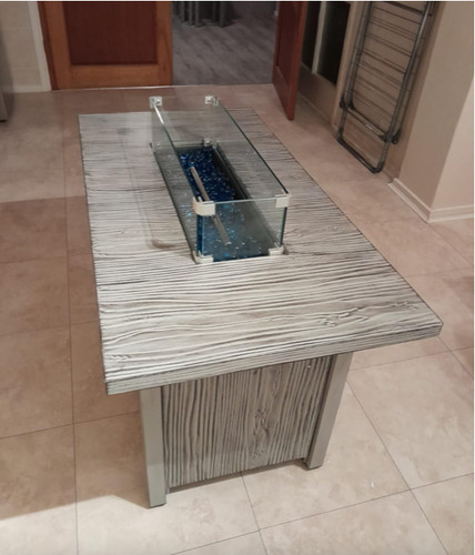 Gas fire pit table - fire,
