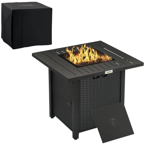 Rattan style propane - rattan-style, gas