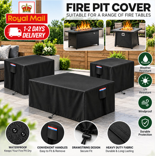 Outdoor fire pit cover - fire,