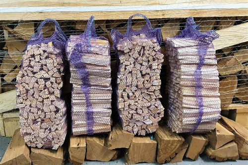 Nets kindling firewood - of,