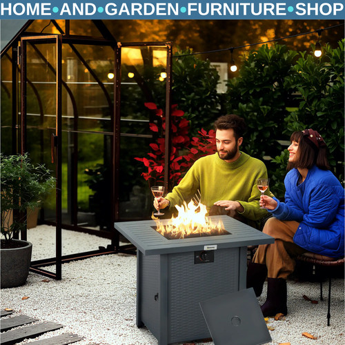 Rattan style gas - rattan,