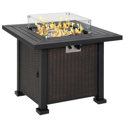 Square propane gas - square, fire
