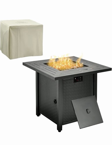 Outsunny square propane gas - outsunny,