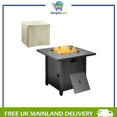 Outdoor propane gas fire - outdoor,