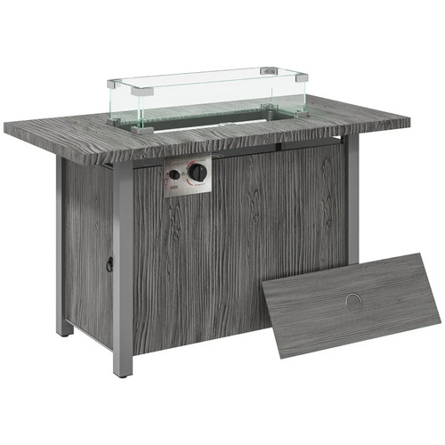 Gas fire pit - gas, table